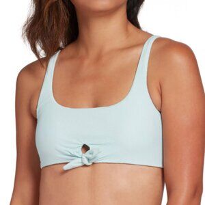 Billabong Womens Bikini 2 Piece Waffle Texture Aqua Blue NWT